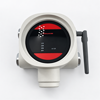 Boîtier d'indicateur de débitmètre usiné CNC sur mesure OEM blanc pour prototypage rapide, pièces de prototype d'enclôture d'instrument