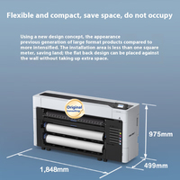 Imprimante traceur couleur portable grand format SC-T7680D E-p B0 pour plans CAO, interface USB, en stock