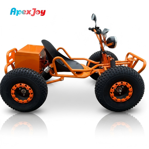 Professional 1000W Electric Jumping Go Kart 47 Deg Climbing 48V 60V Adult Off-Road Bouncing Buggy <strong>Card</strong> Start Resort <strong>Racing</strong> Fleet - Product Image 3