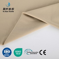 Tissu en Soie Glacée Fraîche 80 % Nylon 20 % Spandex Anti-UV Rayé, Tissu Élastique Doux pour la Peau, Idéal pour les Vêtements de Sport et d'Extérieur (OEM)