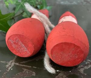 Figuras vintage de nogal de madera, ornamento de decoración - Product Image 5