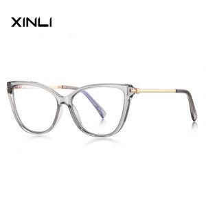 XINLI Nuevas Monturas Ópticas 2235 de Alta Calidad con Protección UV400, Estilo Mariposa, Antiluz Azul, para Lectura - Product Image 4