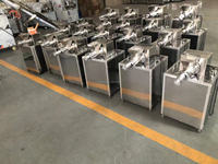 Machine automatique de fabrication de pâtes macaronis Tube creux Nouilles formant Spaghetti Extrudeuse Pâte à pâtes Pétrissage Acier inoxydable