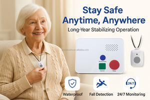 Penghubung Darurat Otomatis untuk Perawatan Lansia di Rumah - Liontin SOS Satu Tombol - Solusi Perawatan Lansia yang Terjangkau - Product Image 4