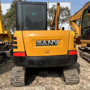รถขุดไฮดรอลิก SANY SY60C มือสอง 6 ตัน ตีนตะขาบเหล็ก ประสิทธิภาพเสถียรสำหรับงานก่อสร้างอาคาร - Product Image 5