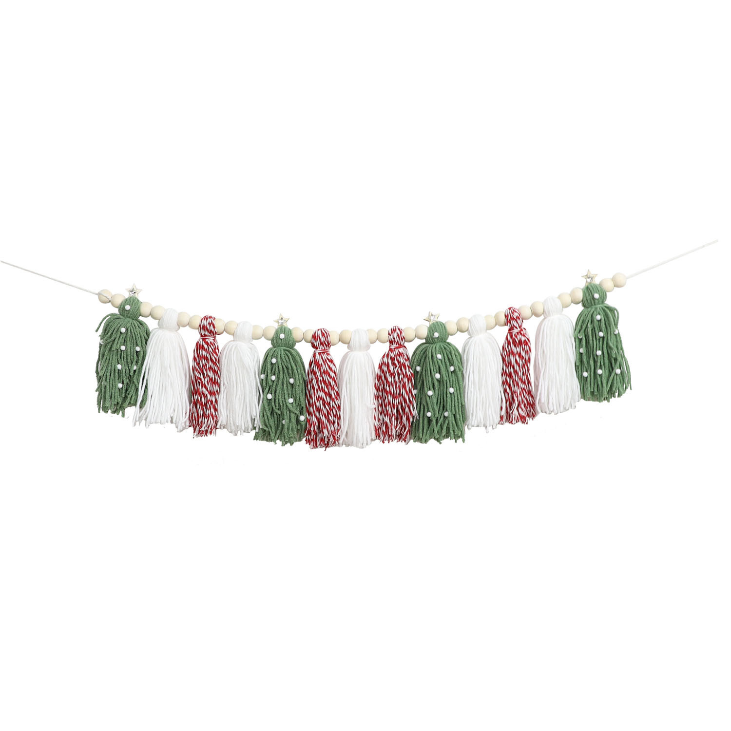 Multicolor 13 tassels