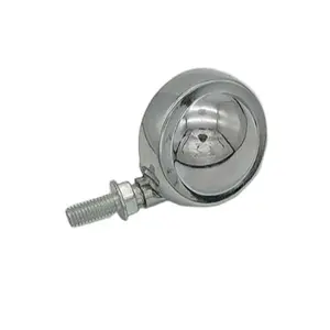 Günstige preis industrielle 50mm silber zink legierung ball caster räder aus china