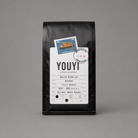 YOUYI Sachet de café en gros 3lb 5lb Doypack avec valve de dégazage refermable Vente directe usine