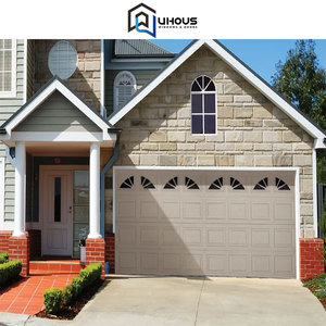 Porta in vetro di sicurezza isolante in alluminio industriale per <span class=keywords><strong>Porte</strong></span> isolate 12x8 16x10 dimensioni rifinite per uso esterno <span class=keywords><strong>Garage</strong></span> - Product Image 3