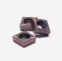 Outils de découpe CNC, plaquettes en carbure de tungstène pour acier inoxydable, machine à tour CNC, OEM personnalisé, excellente résistance à l'usure