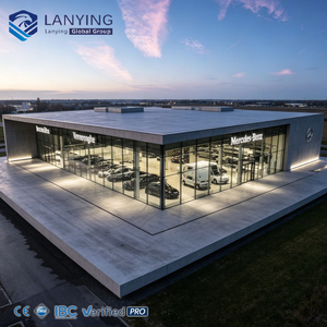 Edificio Prefabbricato <span class=keywords><strong>in</strong></span> Acciaio per Concessionaria 4S, Showroom Auto, Centro di <span class=keywords><strong>Vendita</strong></span>, Assistenza e Riparazione - Product Image 1