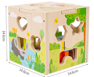 Cube d'activités <span class=keywords><strong>en</strong></span> forme de bouteille, microphone, <span class=keywords><strong>tracteur</strong></span> fascinant, jouets sensoriels pour bébé - Product Image 6