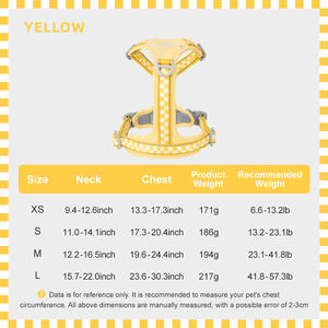 Nouveautés Harnais Réglable Réfléchissant pour <span class=keywords><strong>Chien</strong></span> Durable Respirant en Polyester Empêche l'Évasion Harnais pour Animaux de Compagnie pour Chiens de Petite à Grande Taille - Product Image 5