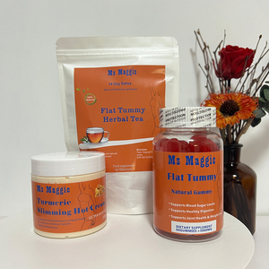 3-in-1 hoàn chỉnh phẳng Tummy Set Vegan thân thiện với bột kem & Gummy OEM trọng lượng quản lý hỗ trợ & làm săn chắc da cho người lớn - Product Image 2