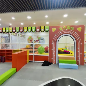 制造商供应商提供商用儿童淘气城堡软游戏设备儿童室内游乐场