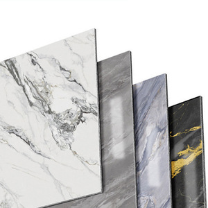 Panneaux muraux décoratifs intérieurs ignifuges personnalisés en <span class=keywords><strong>PVC</strong></span>, panneaux <span class=keywords><strong>de</strong></span> <span class=keywords><strong>plafond</strong></span> en marbre UV pour cuisine et salon - Product Image 4