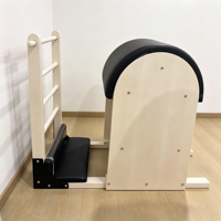 MJD W17A Pilates Ladder Barrel de Madera de Arce, Duradero, Portátil, para Adultos, Equipo de Ejercicio para Yoga y Salud en Casa/Estudio, Garantía de 3 Años