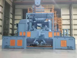 Alta Qualidade Frame-<span class=keywords><strong>Rotating</strong></span> Superfície Limpeza Belt-tipo Shot Blasting Máquina Para Remoção De Ferrugem E Paint Peeling - Product Image 2