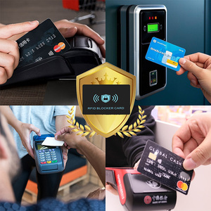 Dispositif anti-piratage de <span class=keywords><strong>carte</strong></span> de blocage RFID NFC 13.56MHz personnalisable <span class=keywords><strong>pour</strong></span> cartes de contrôle d'accès de paiements de débit/crédit/<span class=keywords><strong>bancaire</strong></span> - Product Image 6
