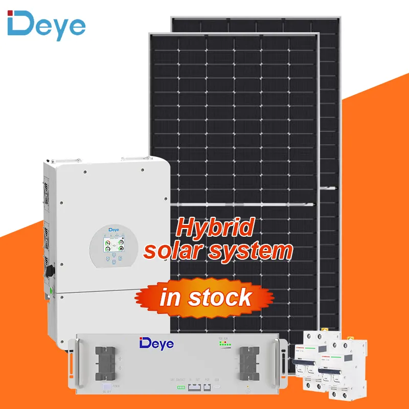 Fabbrica direttamente fornitura residenziale 30KW 30000W 220v casa sistema di energia solare elettrica Off Grid sistema di energia solare con batteria