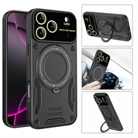 Étui de téléphone magnétique avec anneau rotatif en métal, protection contre les chocs, pour Honor X5C Plus X9D X70 Play 10A 400 Lite Smart X7D X60