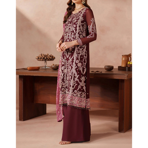 Vestido formal de cantidad a granel diseñado con costuras finas, textura transpirable cómoda, perfecta para uso en fiestas o negocios - Product Image 3