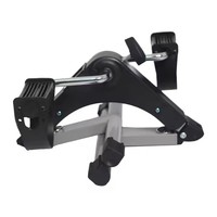 Équipement de fitness domestique, mini vélo pliable, modèle de machine à pédales, entraîneur de jambes d'intérieur pour personnes âgées