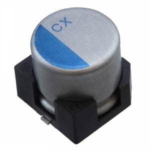 PCX1C271MCS1GS Componentes Electrónicos Originales de Proveedores, Nuevo Condensador de Aluminio Polimérico 270UF 20% 16V SMD - Product Image 1