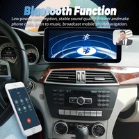 Autoradio Lecteur Multimédia Vidéo pour Benz C200 W204 C180 C260 C300 C63 2011-2014 Classe C 12.3" Android 13 GPS Stéréo CARPLAY