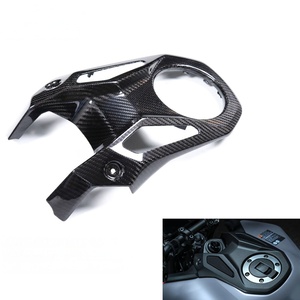 Cubierta de Tanque de Combustible de Fibra de Carbono Seca 3K para Yamaha MT09 2024-2026, Reemplazo Directo del Protector de Tanque Original - Product Image 1