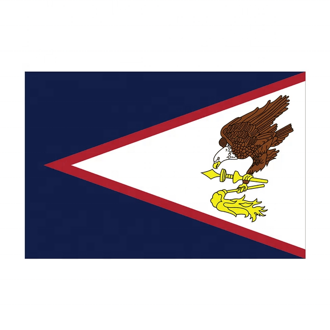 Bandera de Guinea americana, nueva impresión de poliéster, 3x5, barata