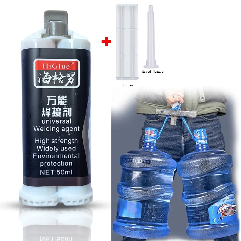 Metalen Reparatie 50Ml Acryl A + B Lijm Metalen Reparatie Zelfklevende Super Lijm Hars Epoxy Reparatie Laslijm