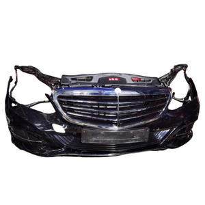 2009-2016 para <span class=keywords><strong>Mercedes</strong></span> Clase <span class=keywords><strong>E</strong></span> W212 Kit de parachoques delantero ABS negro con recortes de luz antiniebla para nuevos modelos antiguos E200LE300LE180LE260L - Product Image 4