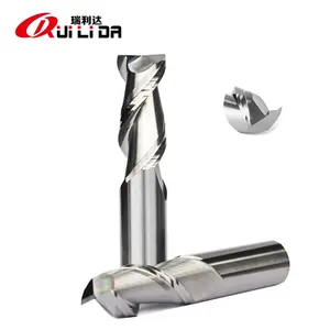 RLD HRC50 Durchmesser 6mm 2 flöten platz hartmetall-schaftfräser cutter für fräsen aluminium