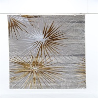 Tapis Wosent en laine Wilton, fabriqué à la machine, à poils coupés abstraits, écologique, résistant aux taches, pour salon, en polyester et polypropylène
