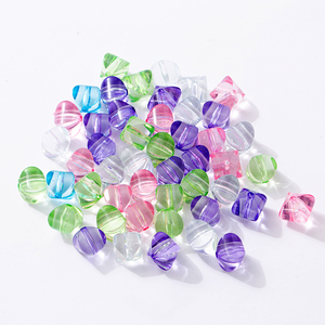 Commercio all'ingrosso 8mm a 14 millimetri piazza acrilico trasparente perline altri branelli allentati - Product Image 1