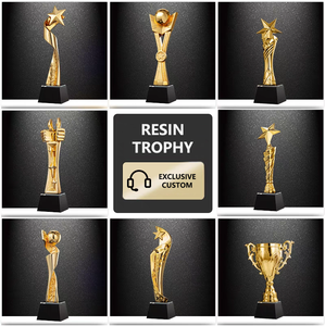 HBL Vente en gros trophée en résine d'impression UV couleur personnalisée trophée en résine <span class=keywords><strong>de</strong></span> <span class=keywords><strong>victoire</strong></span> en forme <span class=keywords><strong>de</strong></span> couronne vierge prix du trophée en résine - Product Image 2
