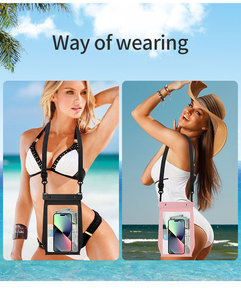 Sac étanche grande taille pour téléphone et équipement de surf avec bandoulière réglable - Product Image 6