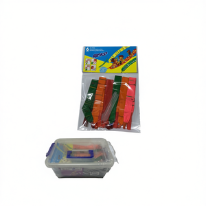 MNJ Building Block Set 36Pcs Colorful Blocks Storage Box Included For Kids Play - Product Image 2