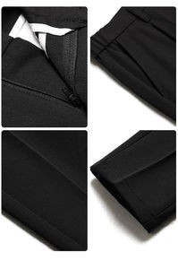 2024 nuovi pantaloni da <span class=keywords><strong>uomo</strong></span> autunno gamba dritta tutto Casual Slim sottile nove minuti pantaloni da <span class=keywords><strong>uomo</strong></span> - Product Image 3