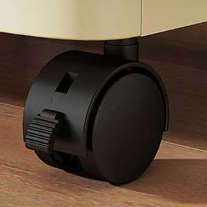 Meuble de rangement multifonctionnel à <span class=keywords><strong>6</strong></span> <span class=keywords><strong>tiroirs</strong></span> en <span class=keywords><strong>plastique</strong></span> avec roulettes, design moderne, pour vêtements et articles divers - Product Image 6