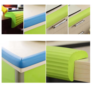 HONGFU Garde-Coin Extra Épais de Type W 8 mm Auto-adhésif en Éponge Activée par l'Eau Matériau NBR Bande Anti-Collision Imperméable - Product Image 5