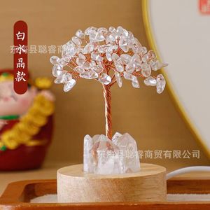 Árbol de Cristal con Luz Nocturna, Adorno Hecho a Mano de 6 cm para Decoración del Año Nuevo Chino - Product Image 5