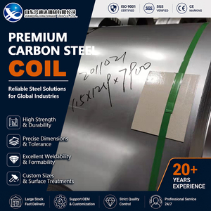 Uncoiling SS400 Coated <b>Pickled</b> and Oiled 10mm 2000mm Welding JIS G3101 Carbon Steel Strip for Shipbuilding - Product Image 1
