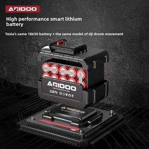 Tondeuse à gazon rechargeable multifonctionnelle industrielle à batterie lithium DIY, autonomie de 2 à 6 heures, 450 W/600 W, poignées réglables en hauteur - Product Image 6