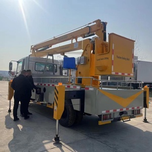 ราคาโรงงาน รถบรรทุกติดเครน Dongfeng 4x2 22 เมตร ยูโร 3 ระบบไฮดรอลิกแบบพับได้ เครื่องยนต์ดีเซล เกียร์ธรรมดา ใหม่ - Product Image 5