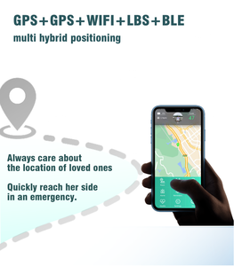 जीपीएस ने देखा निर्माता बुजुर्ग देखभाल कलाई घड़ी l20 गिरावट अलार्म अलार्म - Product Image 5