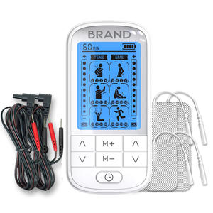 Onlarca birim elektrikli kas stimülatörü EMS terapi <span class=keywords><strong>non</strong></span>-invaziv ağrı kesici ekipman çift kanallı akupunktur masaj makinesi - Product Image 2