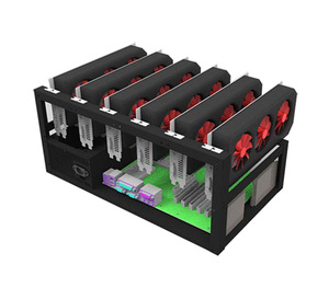 Boîtier de serveur rack MicroATX Meiji AI compatible avec les châssis/supports de cartes graphiques 6-8 GPU pour RTX 3080 Ti (en stock) - Product Image 4
