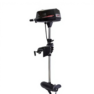 Motore Fuoribordo <span class=keywords><strong>Elettrico</strong></span> 12V 160A Brushless 600W con Acceleratore a Impugnatura e Controllo Timone Posteriore per Barche da Pesca e Gommoni - Product Image 1